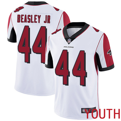 Atlanta Falcons Limited White Youth Vic Beasley Road Jersey NFL Football #44 Vapor Untouchable->youth nfl jersey->Youth Jersey